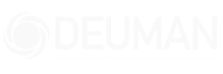 Deuman - Logo blanco